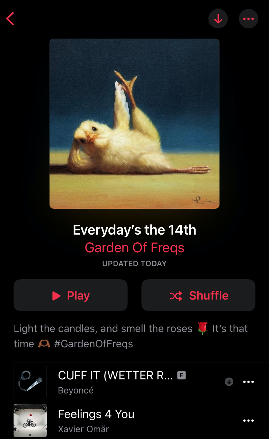Everyday's the 14th - APPLE